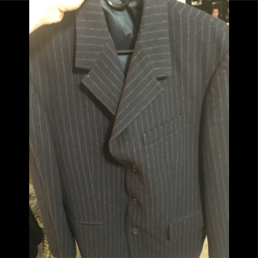Blue sports coat